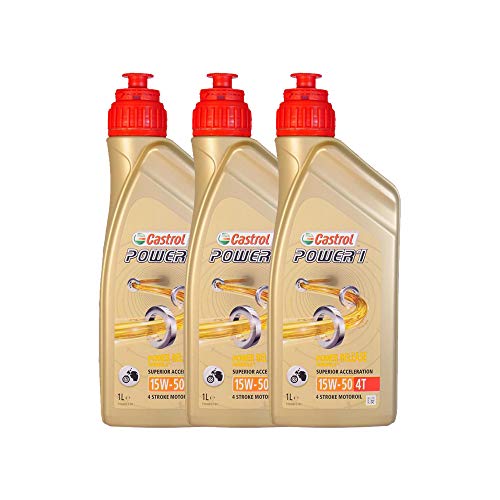 LUBRIALPHA Castrol Power 1 4T 15W50 3 Litri