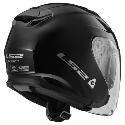 LS2 305211011XL OF521 Casco Infinity Solid, Color Negro Mate, Tamaño XL