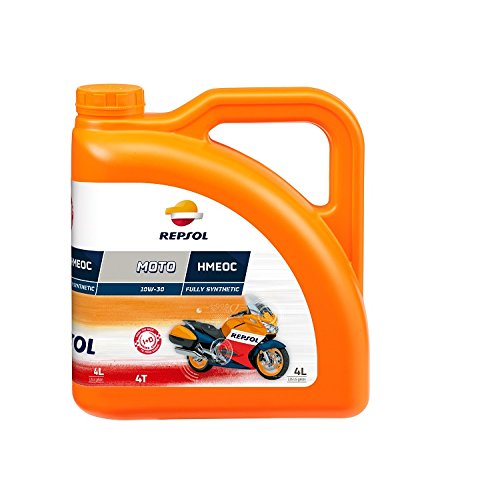 REPSOL Moto Racing Hmeoc 4T 10W-30 Aceite De Motor Para Moto, 4l