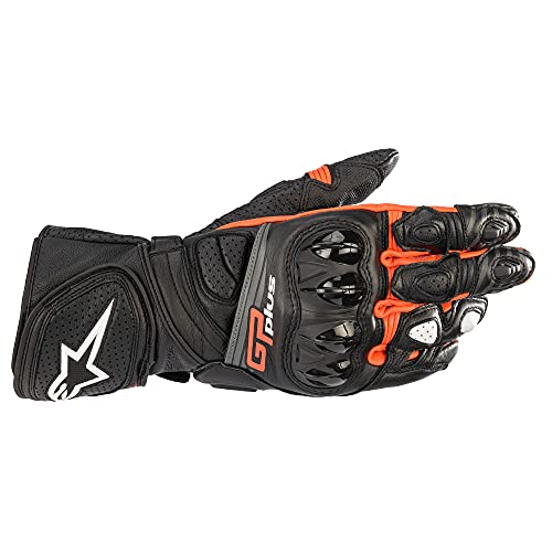 Alpinestars GP Plus R V2 Guantes de Motocicleta (Black/Red,M)