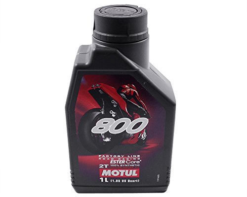 El aceite de motor Motul 800 2T fábrica Line Road 1 litro