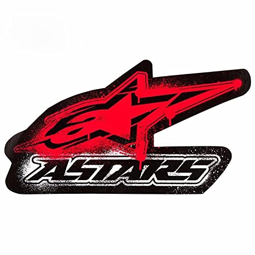 A/X Sticker de Carro Pegatinas de Coche para Alpinestars Astar Graffiti Pegatina de Coche Windows calcomanía Material de Vinilo decoración de Personalidad 13 cm * 7 cm