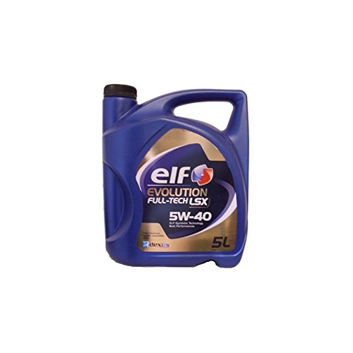 Aceite de motor Elf Evolution Full-Tech LSX 5W40 – Bidón de 5 L