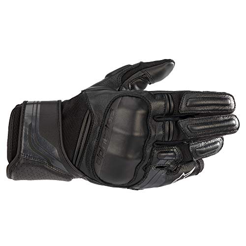 Alpinestars Guantes para Moto Booster V2, Color Negro, L