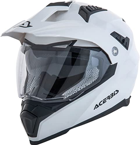 Acerbis Casco Flip Fs-606 Blanco L, Hombre, Multicolor