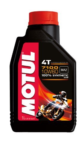 MOTUL 7100 4T Synthetic Ester Motor Oil - 10W60 - 1L. 102190 by Motul
