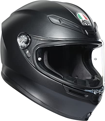 AGV Casco, Hombre, Negro, M-L