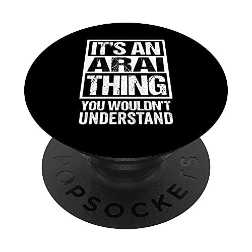 新井苗字名字 An Arai Thing You Wouldn't Understand Family Name PopSockets PopGrip Intercambiable