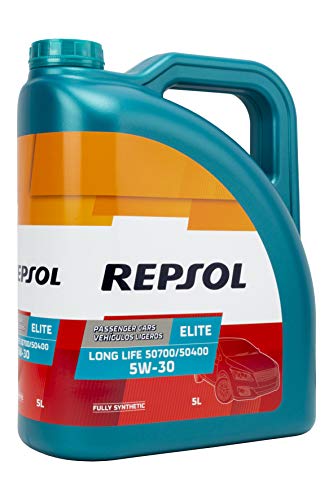 REPSOL Elite L. Life 50700/50400 5W-30 Aceite De Motor Para Coche, 5L