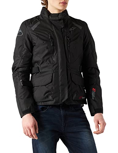 Alpinestars Women's Stella Andes V3 Drystar Jacket Cazadora Impermeable, Negro/Gris, M para Mujer