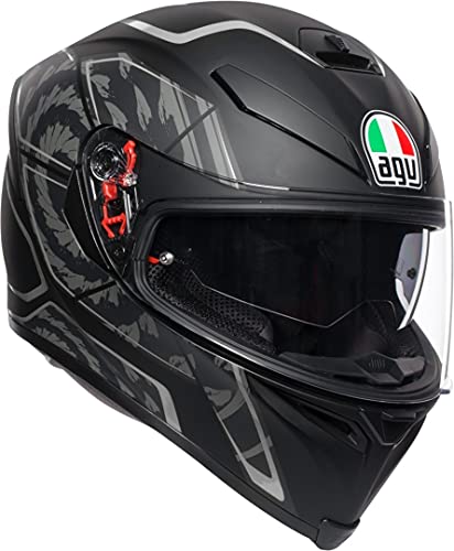 AGV K5 S MULTI MPLK DARKSTORM MATT BLACK/RED XL XL TORNADO MATT BLACK/SILVER