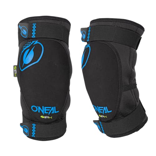 Oneal Dirt Knee Guard Blue L Protecciones MX Motocross, Adultos Unisex