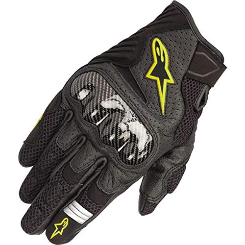 Alpinestars Guante de motocicleta de piel ventilada Sz XL Alpinestars SMX-1 Air V2