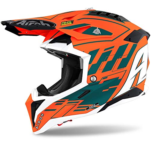 Airoh AVIATOR 3 RAMPAGE Orange Gloss XXL