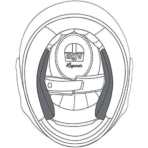 AGV Cheek Pads AX8 Dual Evo (XXS)