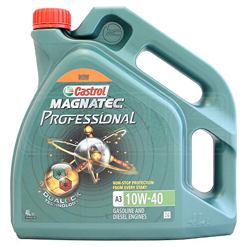 CASTROL MAGNATEC PROFESIONAL 10W40 A3 bidón 4 litros aceite motor coche ACEA A3/B3 A3/B4 API SN 9.55535-D2 226.5 RN700/710 501.01/505.00