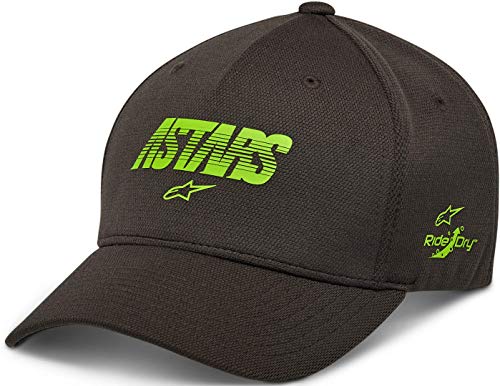 Alpinestars, Angle Velo Tech Ride Dry, Gorra De Beisbol, Carbón, Os, Hombre