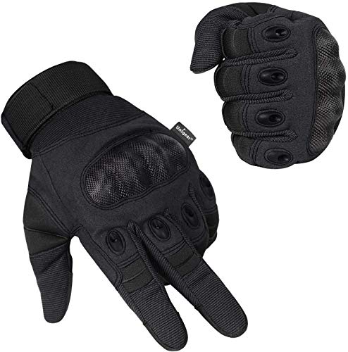 Unigear Guantes para Moto Pantalla Táctil Guantes Tácticos Militares Dedo Completo Antideslizante CE Verificada Universal para Motocicleta Bicicleta Bici Ciclismo Deportivos MTB ATV