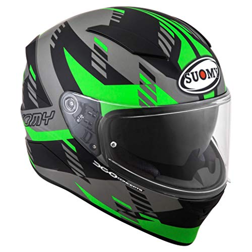 Suomy ksvr0023.2 casco SpeedStar Flow Green neón/black-xs