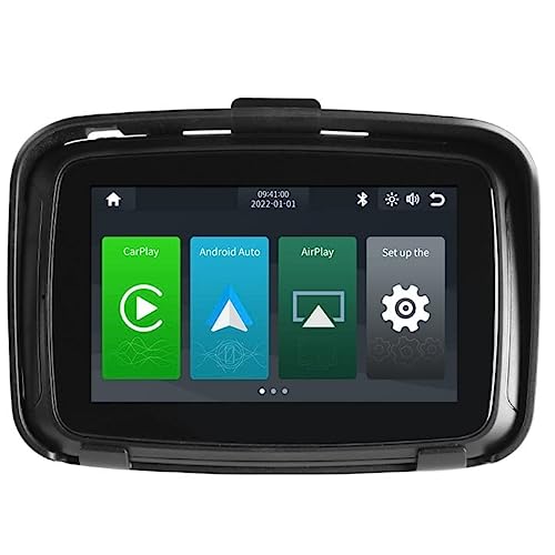 Navegador De Moto De 5” WiFi 5G, Resistente Al Agua, CarPlay Inalámbrico, Resolución De 1024 X 600, Android Auto, DSP De Audio Integrado, Bluetooth 5.0,