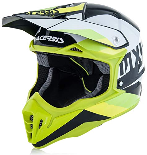 Acerbis Casco Impact 3.0 Blanco/Verde XXL