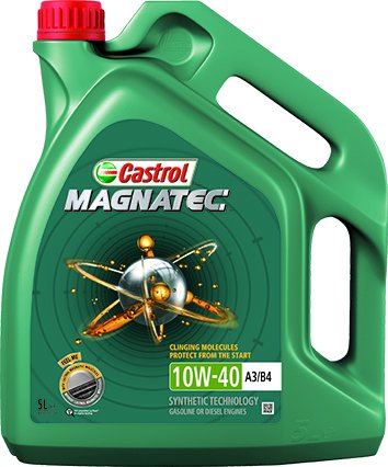 Castrol MAGNATEC 10W-40 Aceite de motor A3/B4, 5L (Sello inglés)