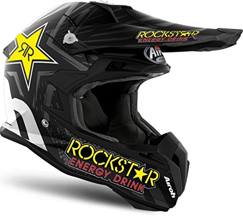 Airoh HELMET TERMINATOR OPEN VISION ROCKSTAR MATT XL