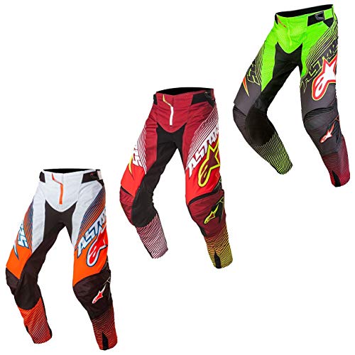 Pantalón Alpinestars Techstar Factory rojo / amarillo (34)