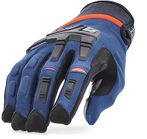 ACERBIS X-Enduro Guantes de Motocicleta (Blue/Orange,3XL)