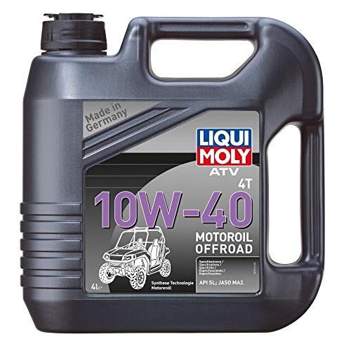 Liqui Moly 3014 - Aceite de motor, ATV, 4T, 10W-40, Booklet, 4 l