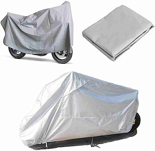 Funda Moto Impermeable Ideal para Scooter de 125 y para Bicicleta, Protección contra Lluvia, Polvo y Sol. Funda de Bici y Motocicleta Impermeable, Medidas 205x125 cm