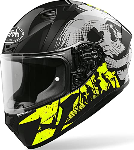 AIROH HELMET VALOR AKUNA YELLOW MATT S