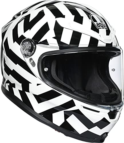 AGV Casco K6 ECE MULTI MPLK Secret Black/White L