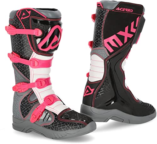 ACERBIS BOOTS X-TEAM NEGRO/Púrpura T.47