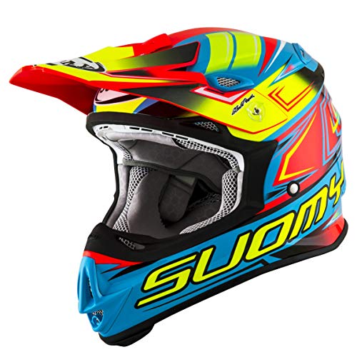 Suomy ksmj0043.7 casco Cyan/MR Jump Start fuxia-2 X L