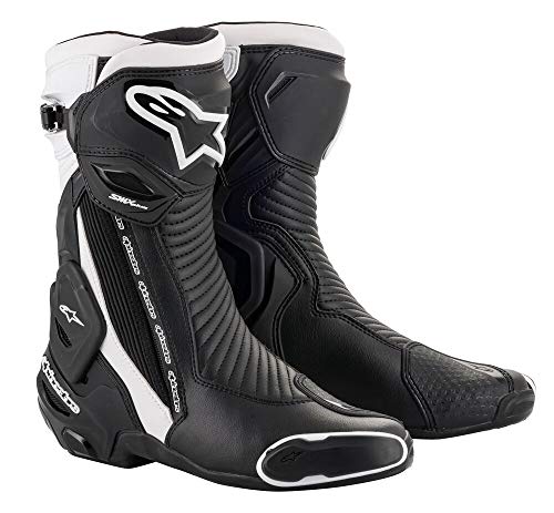 Alpinestars SMX Plus v2 Botas de moto (Black/White,48)