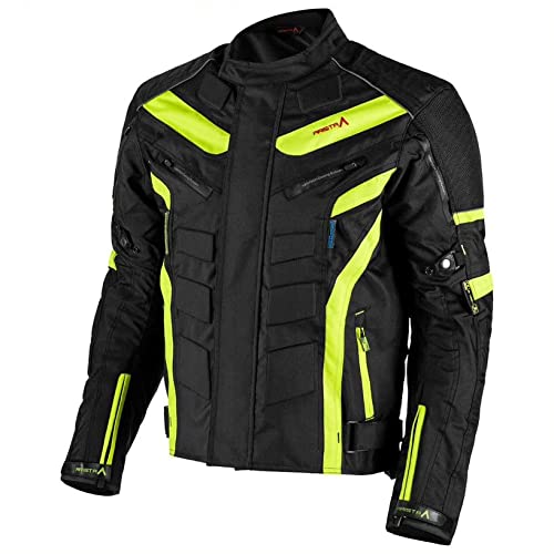 ARISTA CHAQUETA DE MOTO BLACK INTERPERIE CORDURA (M)