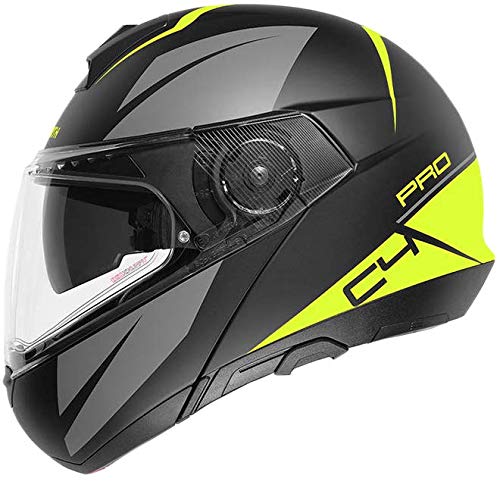 Schuberth 4549144360 C4 Pro – Casco para Moto Unisex – Adulto, Amarillo (Merak Yellow), 63 (XXL), 1 Pieza