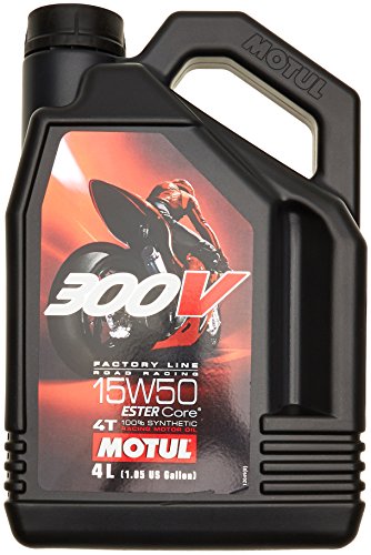 MOTUL S278 aceite moto 15 W50 4T Syn 300 V FL Road Racing 4L 104129 3374650247670