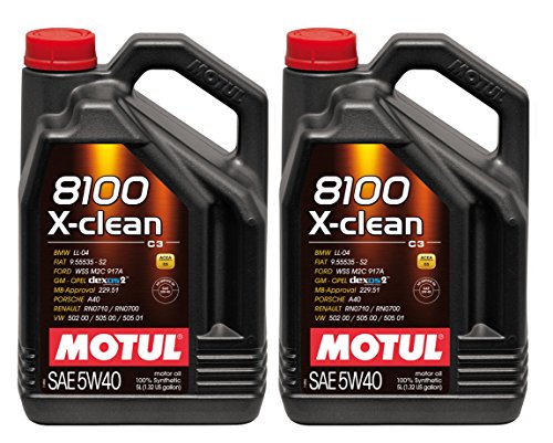 Aceite Motor Motul 8100 X-Clean Acea C3 5 W-40, 10 L