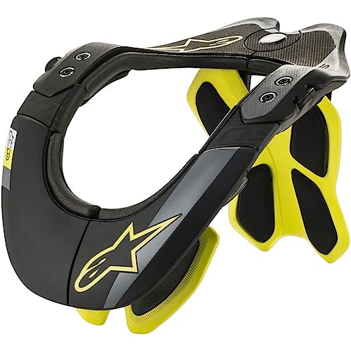 Alpinestar Bns Tech 2 - Soporte para cuello Bio Schwarz, color amarillo