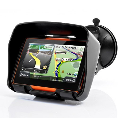 DracoTek Terrain 4 - GPS para motos de 4.3