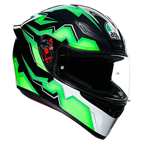 AGV CASCO K1 MULTI XS KRIPTON BLACK/GREEN