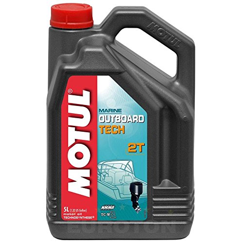 MOTUL - 106615/74 : Aceite lubricante mezcla motores nautica motos agua fueraborda OUTBOARD TECH 2T 5 L