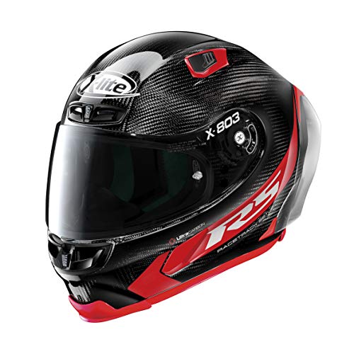 X-Lite Xlite-Casco X-803 RS Hot LAP Carbon S, Hombre, Small