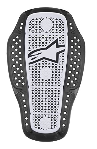 Alpinestars Protector de Espalda para motoristas Nucleon Kr-1i, Color Blanco y Negro, Talla S