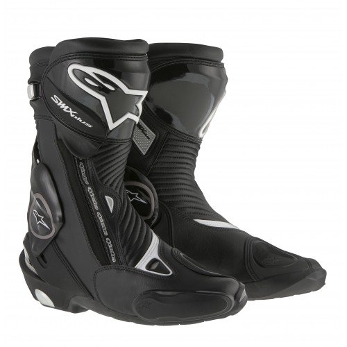 Alpinestars motocicleta Botas SMX Plus, negro, tamaño 44