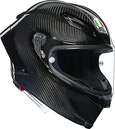 AGV - Casco PISTA GP RR ECE-DOT MULTI MPLK SCUDERIA CARBON/WHITE/RED XXL XS GLOSSY CARBON