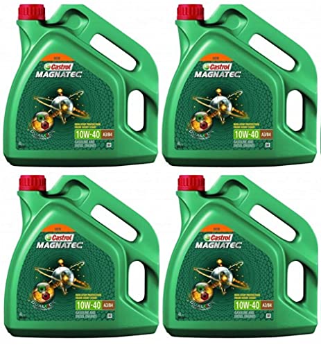 Castrol Magnatec 10W-40 A3/B4 Aceite Semi sintético para Motor, 16 litros