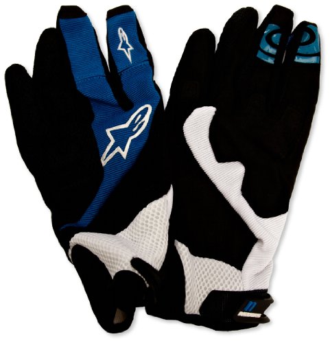 Alpinestars Moab Cycling - Guantes de Ciclismo, tamaño XL, Color Azul / Negro / Blanco